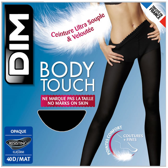 DIM Body Touch Collants noir opaque taille 2 40D