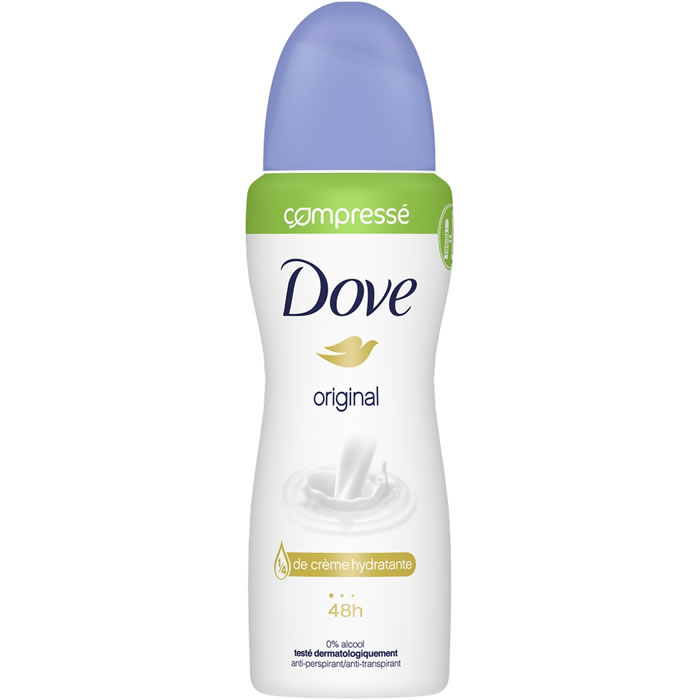 DOVE Original Déodorant spray compressé 48h