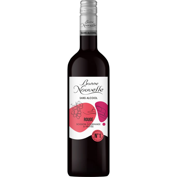 BONNE NOUVELLE Vin rouge sans alcool