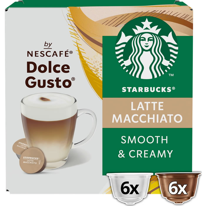 STARBUCKS Caspules de café latte macchiato