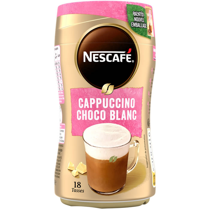 NESCAFE Préparation pour cappuccino chocolat blanc