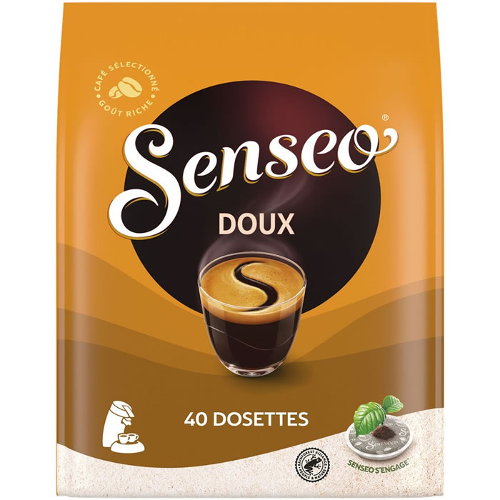 SENSEO : Dosettes de café doux - chronodrive