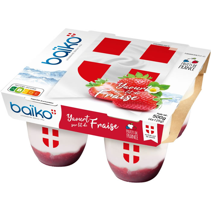 BAIKO Yaourts à la fraise