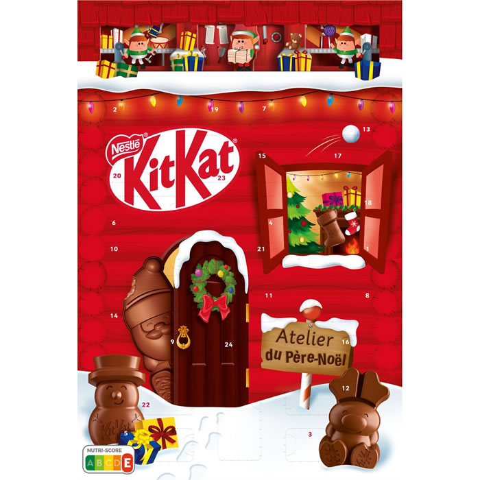 NESTLE Kit Kat Calendrier de l'Avent chocolat