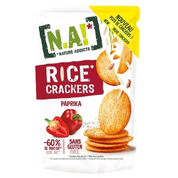 N.A! Rice Crackers au paprika