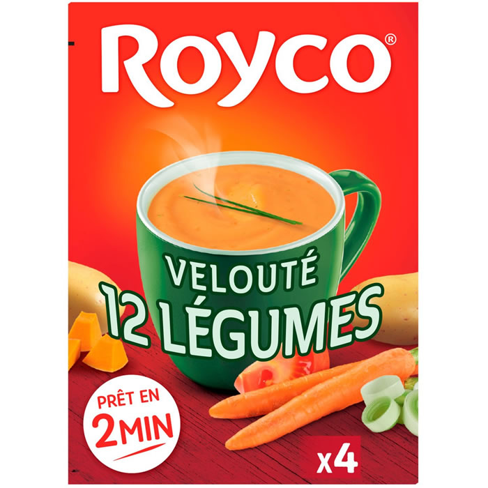 ROYCO Soupe velouté instantanée aux 12 légumes