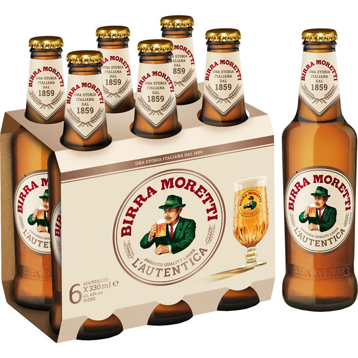 BIRRA MORETTI Bière blonde