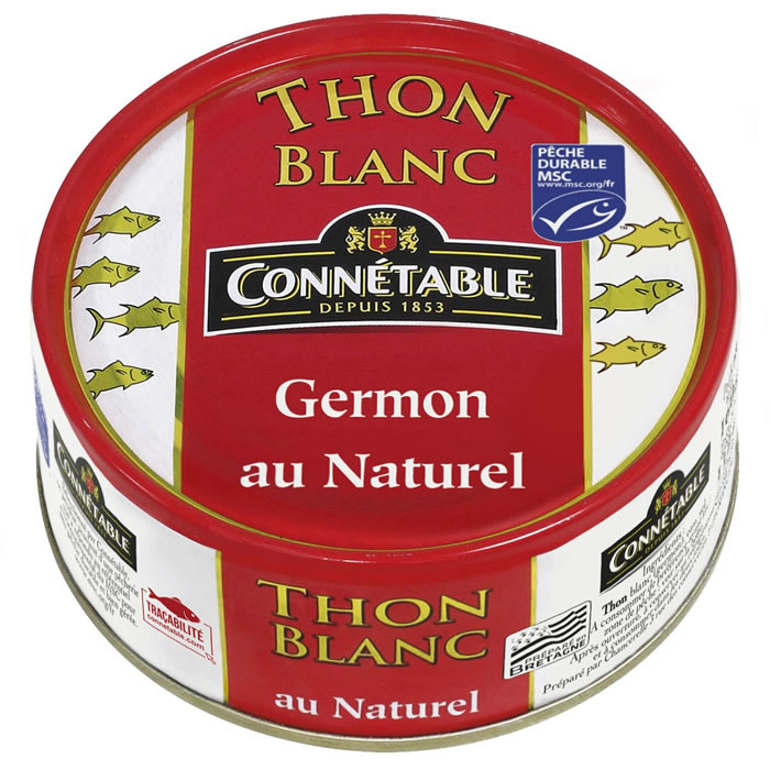 CONNETABLE Thon blanc naturel label MSC