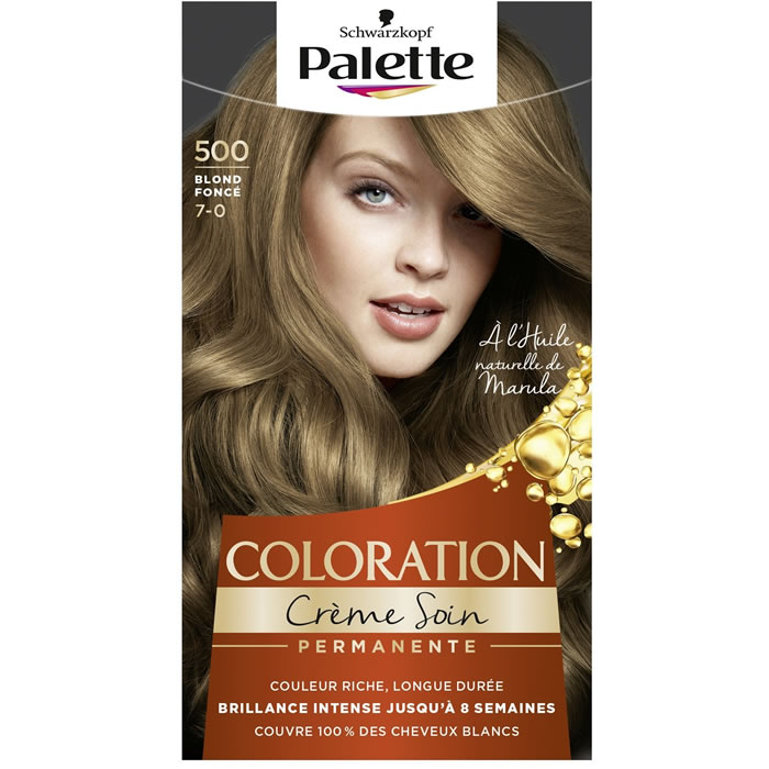 SCHWARZKOPF Palette Coloration permanente blond foncé 500