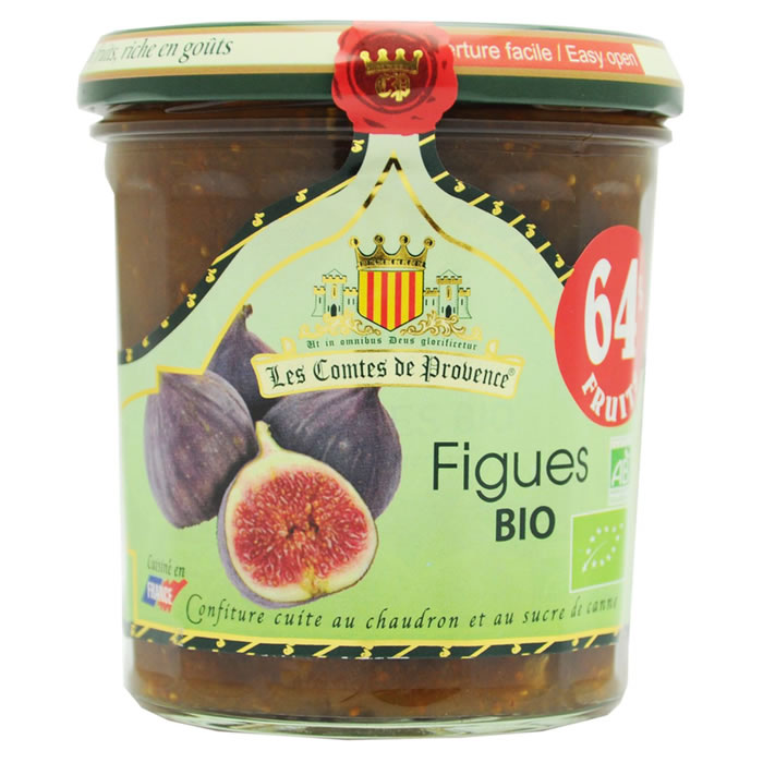 LES COMTES DE PROVENCE Confiture de figues bio