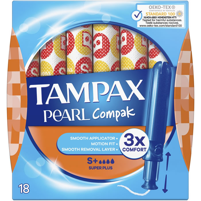 TAMPAX Compak Tampon avec applicateur super plus