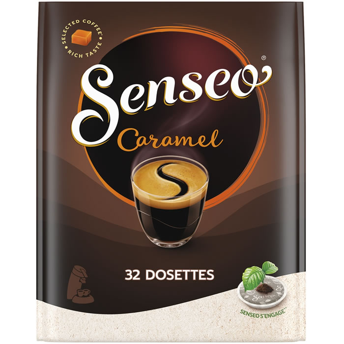 SENSEO : Dosettes de café caramel - chronodrive