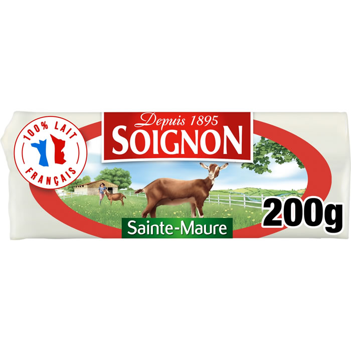 SOIGNON Bûche de fromage de chèvre Sainte-Maure de Touraine