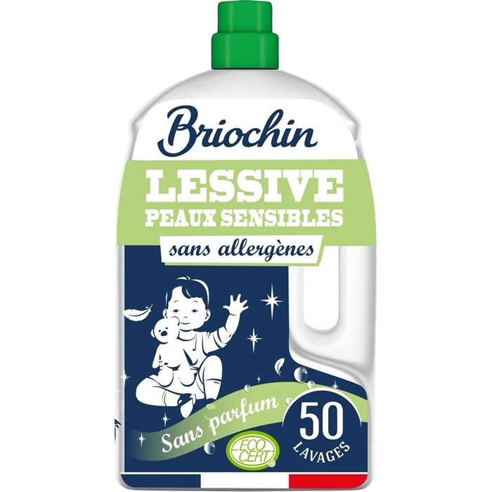 JACQUES BRIOCHIN Lessive liquide pour peaux sensibles