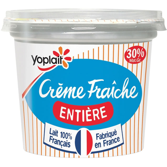 YOPLAIT Crème fraîche épaisse entière 30% M.G