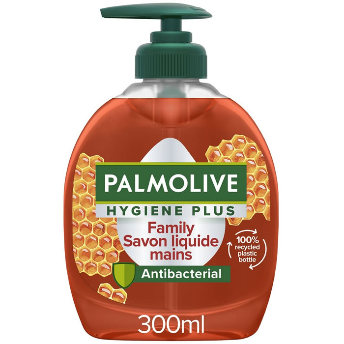 PALMOLIVE Hygiène Plus Gel lavant mains liquide antibactérien naturel