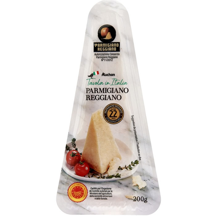 AUCHAN Tavola In Italia Pointe de Parmigiano Reggiano 22 mois AOP