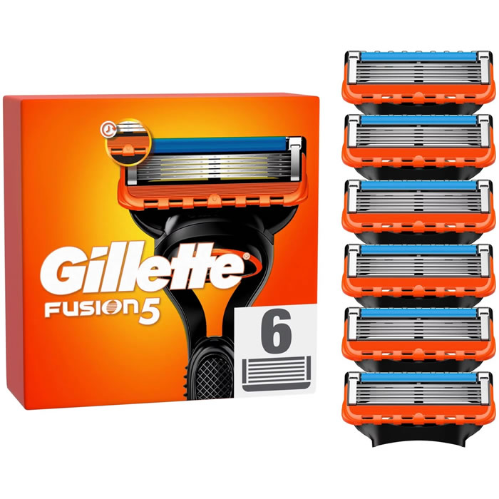 GILLETTE Fusion 5 Recharge pour rasoir 5 lames