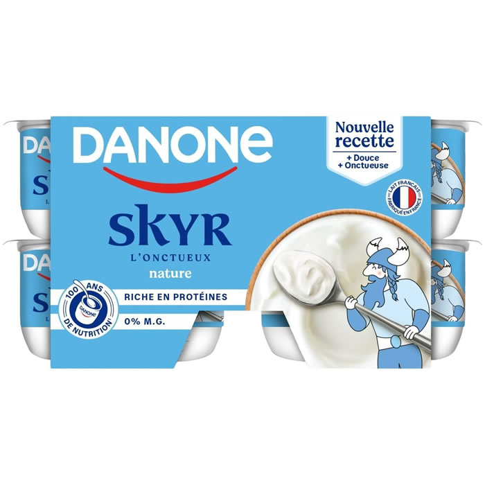 DANONE L'onctueux Skyr nature 0% M.G