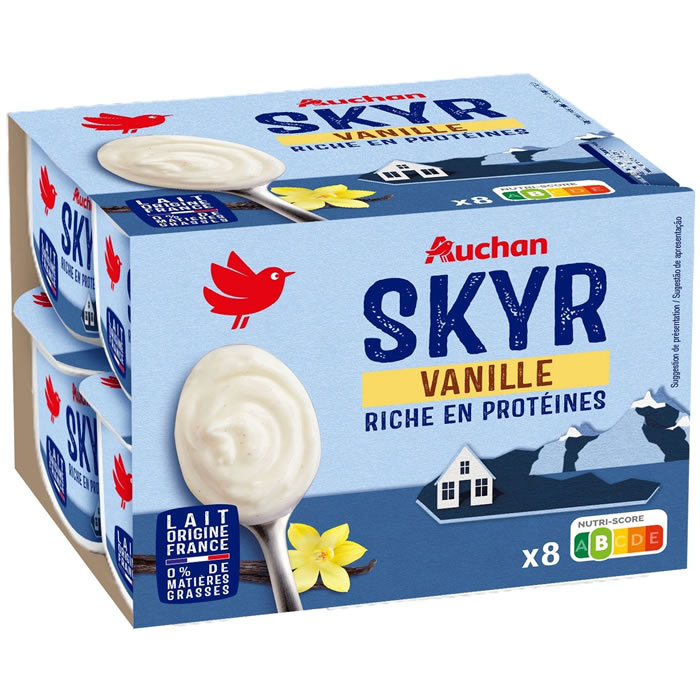 AUCHAN Skyr à la vanille
