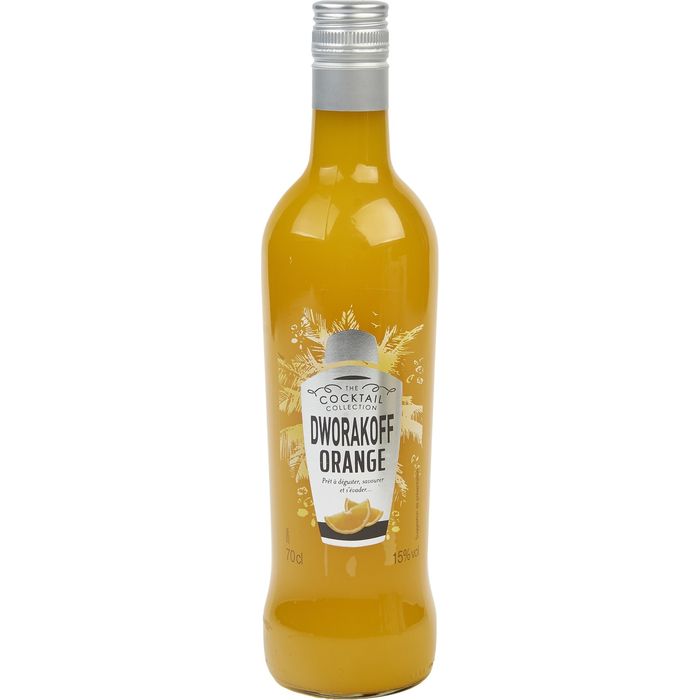 AUCHAN Liqueur vodka orange 15%