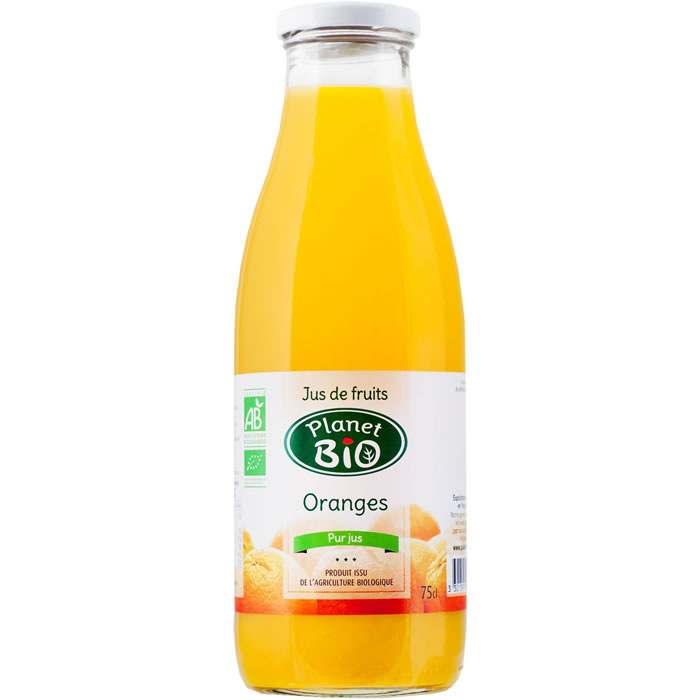 PLANET BIO Pur jus d'orange bio