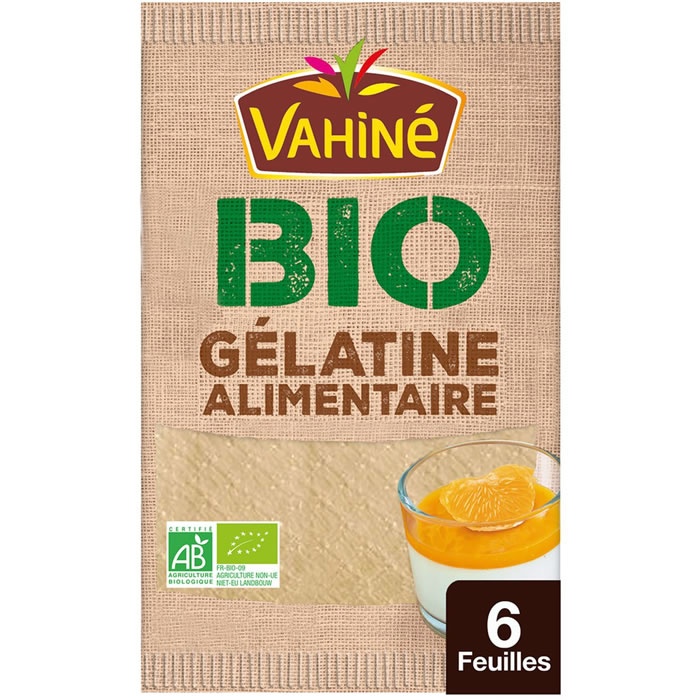 VAHINE Gélatine alimentaire bio