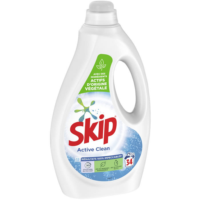 SKIP Active Clean Lessive liquide