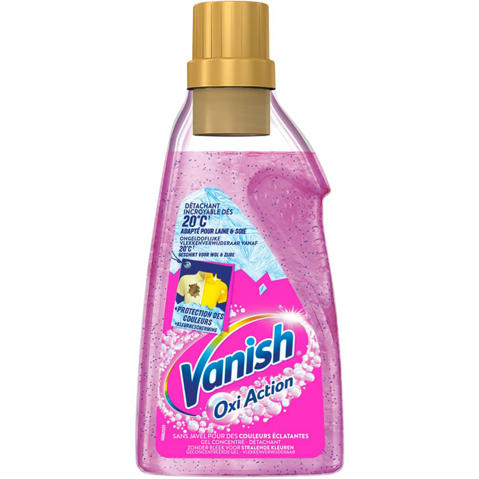VANISH Oxi Action Gel détachant textile raviveur de couleur sans javel
