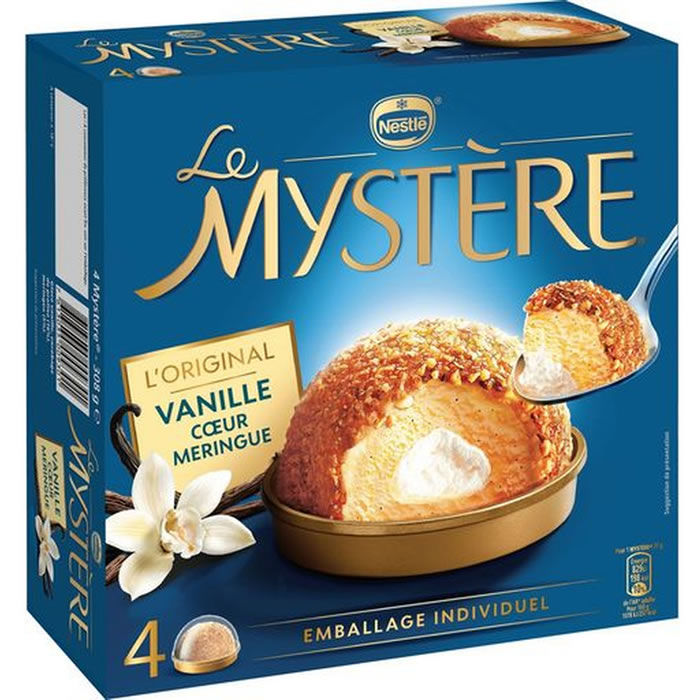 MYSTERE Vanille coeur meringue