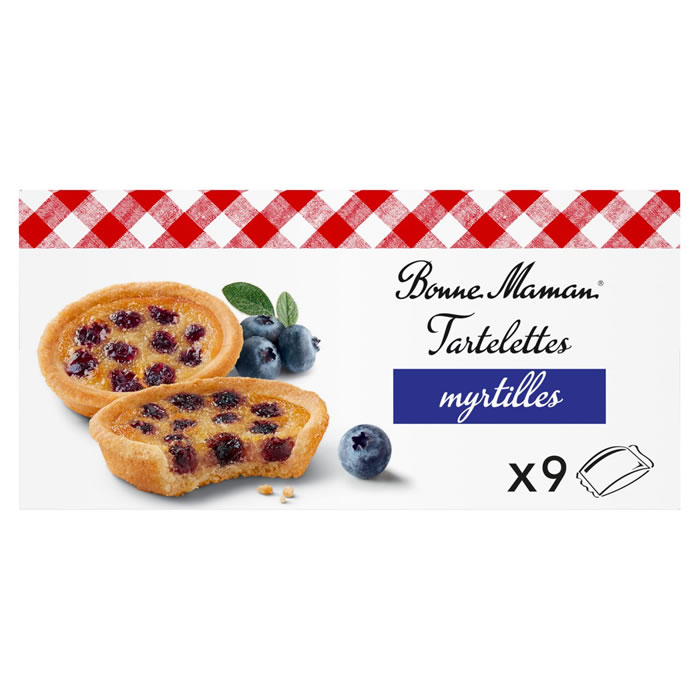 BONNE MAMAN Tartelettes à la myrtille