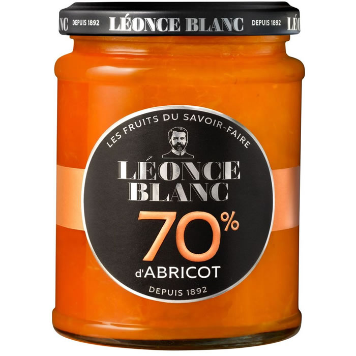 LEONCE BLANC Confiture d'abricot allégée en sucres
