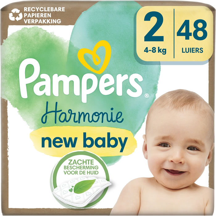 PAMPERS Harmonie Couches taille 2 (4-8 kg)