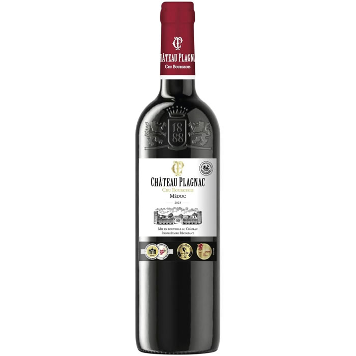 MEDOC Château Plagnac Vin rouge AOP