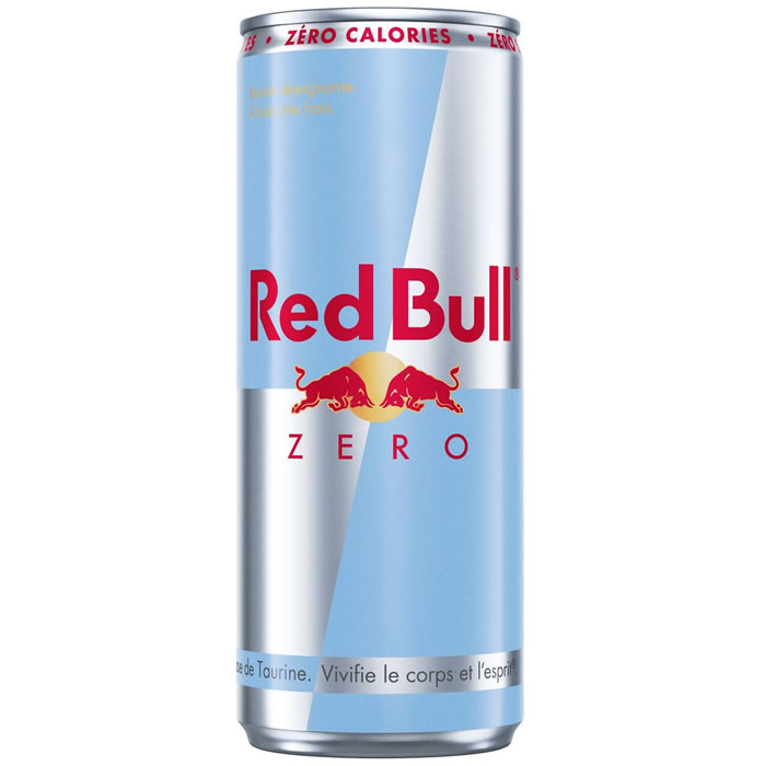 RED BULL Zéro Boisson énergisante gazeuse sans sucre