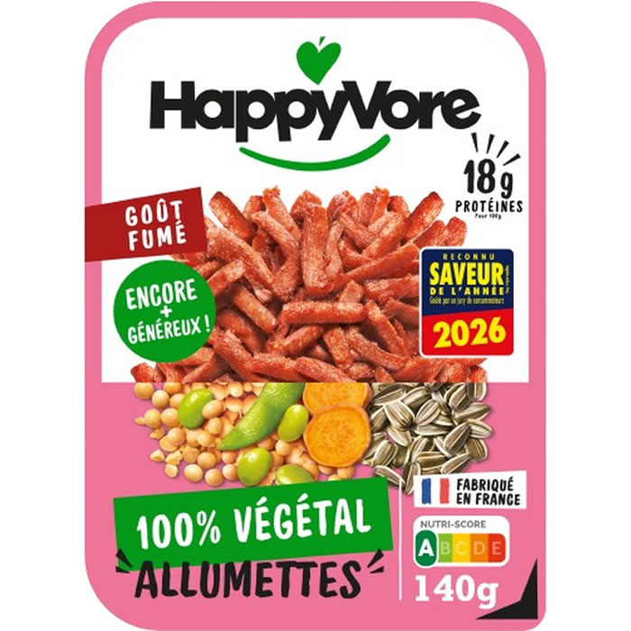 HAPPYVORE Allumettes fumées végétales