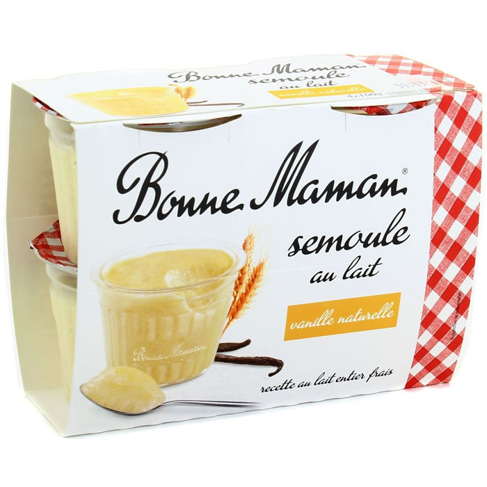 BONNE MAMAN Semoule au lait
