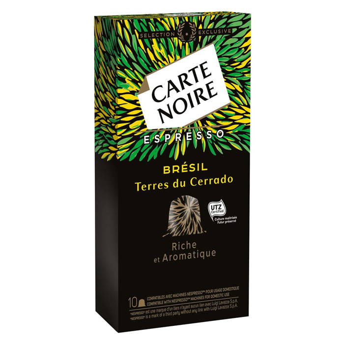 CARTE NOIRE Brésil Capsules de café espresso