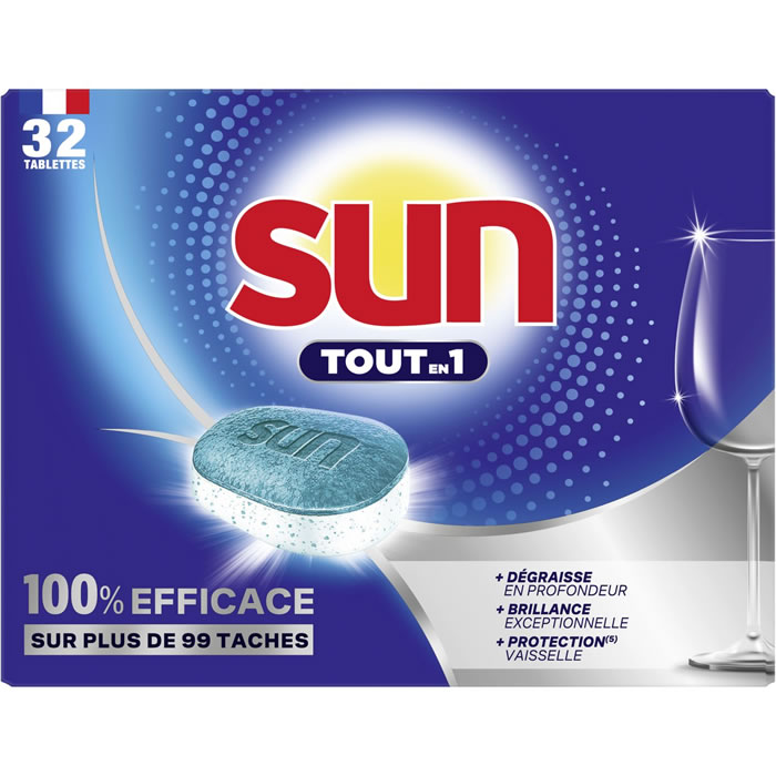 SUN Tout-En-1 Tablettes lave-vaisselle