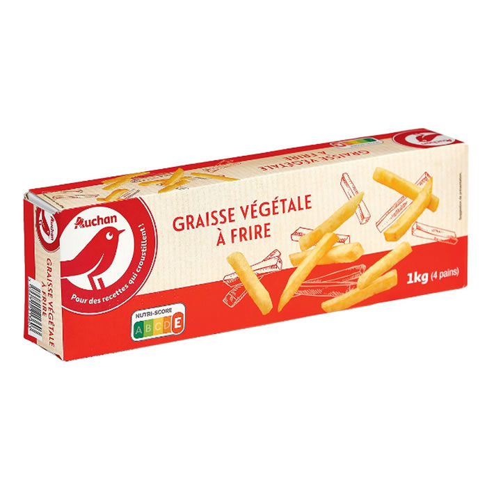 AUCHAN Graisse végétale pour friture