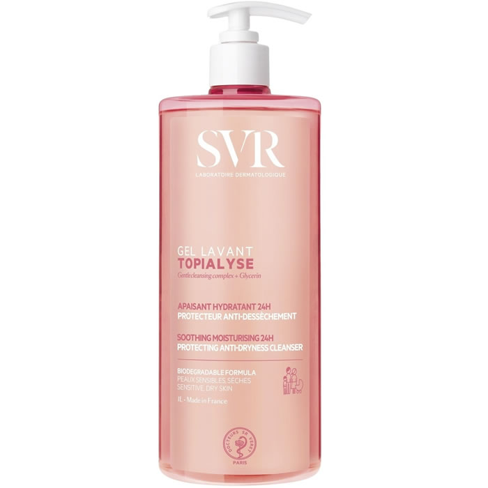 SVR Topialyse Gel lavant protecteur, hydratant et anti dessèchement