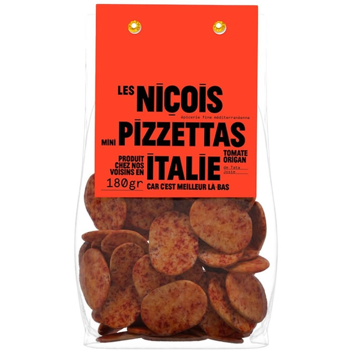 LES NICOIS Mini-pizzetta tomate origan