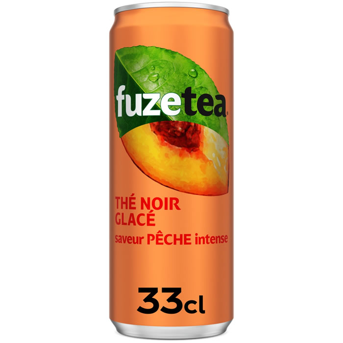 FUZE TEA Thé noir glacé aromatisé à la pêche