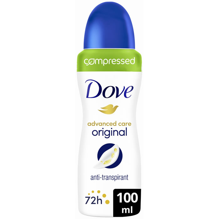 DOVE Original Déodorant spray compressé 72h