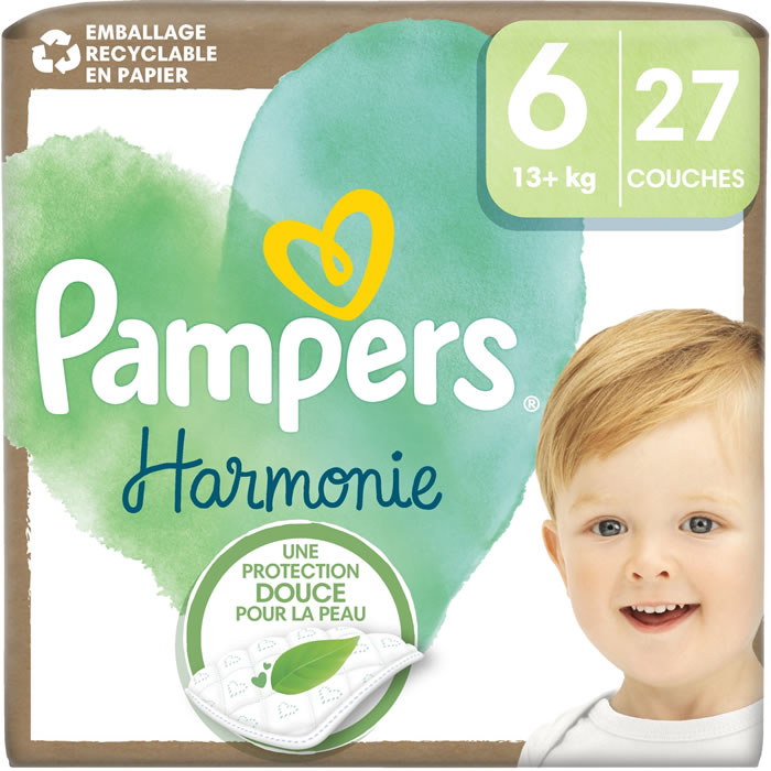 PAMPERS Harmonie Couches taille 6 (13 kg et +)