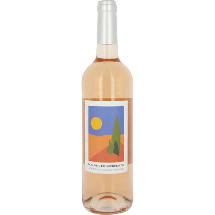 CÔTEAUX D'AIX EN PROVENCE AOP Domaine Fonscrémade Vin rosé bio