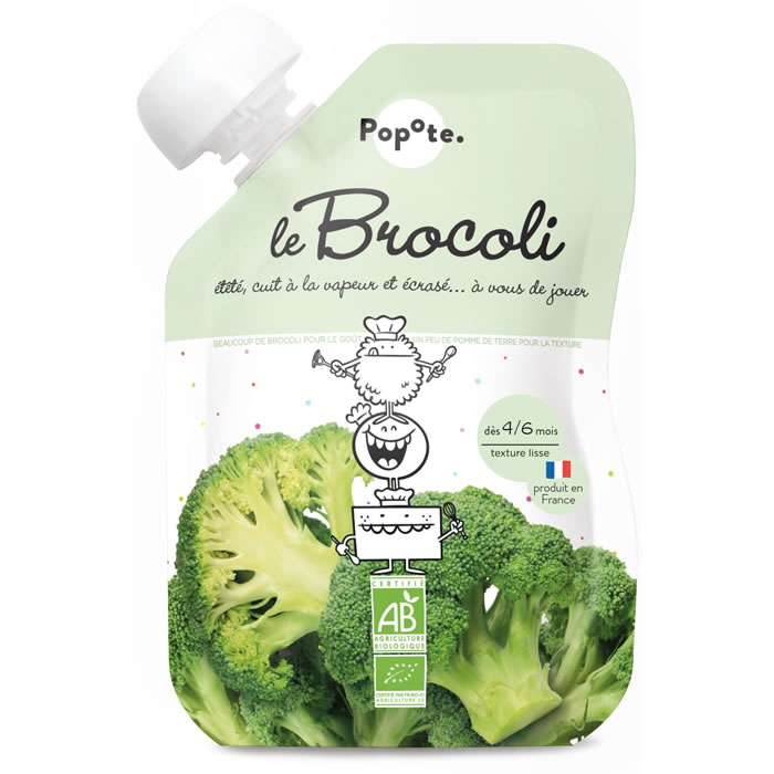POPOTE Purée de brocolis dès 4 mois
