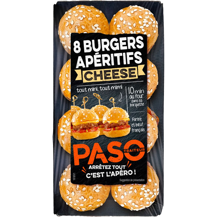 PASO TRAITEUR Mini cheeseburger