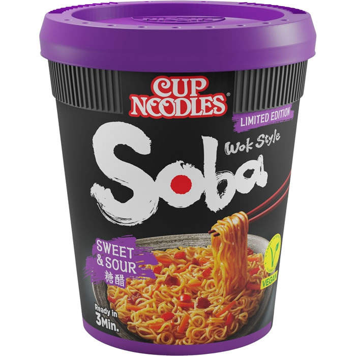 NISSIN Soba Nouilles sweet and sour vegan