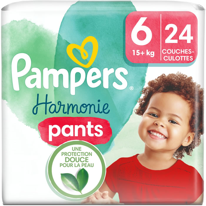 PAMPERS Harmonie Pants Couches-culottes taille 6 (15 kg et +)